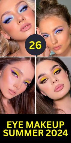 Eye Makeup Summer, Summer Eyeshadow Looks, Eye Makeup Trends, Summer 2024 Trends, Beach Wedding Makeup, Beach Looks, Soft Eye Makeup, Eye Makeup Styles, Bridal Elegance