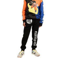 Gear up your young Saiyan with this officially licensed Dragon Ball Z youth 2-piece set. The pullover sweatshirt features a striking graphic of Goku, while the joggers showcase the title logo and add an authentic touch to the ensemble. Crafted with high-quality cotton and polyester materials, this 2-piece set ensures both comfort and durability, making it perfect for young fans to wear during their adventures and training sessions. Whether they're channeling their inner Super Saiyan or just hang Casual Character Print Sweatshirt For Loungewear, Casual Fleece Sweatshirt With Character Print, Sporty Cotton Sweatshirt With Character Print, Graphic Print Crew Neck Sweatshirt For Playwear, Cotton Graphic Print Sweatshirt For Playwear, Casual Graphic Print Sweatshirt For Playwear, Dragon Ball Z Goku, Dragon Ball Goku, Super Saiyan