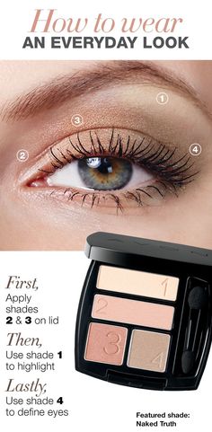 Eye Makeup Guide, Natural Make Up Looks, Beginners Eye Makeup, Natural Eyeshadow, Eye Makeup Steps, How To Apply Eyeshadow, Makijaż Smokey Eye