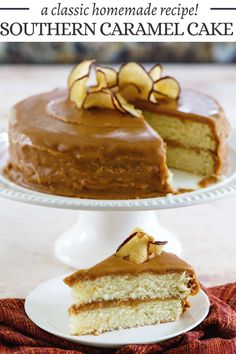 a close up of a slice of cake on a plate