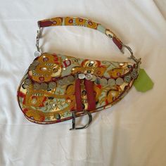 Vintage Designer Bags, Dior Saddle, Horse Show, Pretty Bags, Embroidered Bag, Saddle Bag