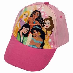 Disney Princess Kid's Baseball Hat Brand New Kids Princess Hat, Disney Mickey Mouse Clubhouse, Apple Watch Bands Fashion, Pink Baseball Cap, Disney Hats, Disney Toddler, Minnie Mouse Bow, Princess Kids, Disney Colors