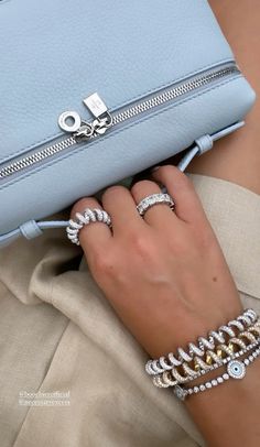 Loro Piana Pouch, Dream Outfits, Prom Dress Inspiration, Gold Work, Loro Piana, Girly Jewelry, Beauty Accessories, Cute Jewelry, Blue Fashion