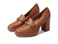 Naturalizer Callie-Moc - Women's Shoes : English Tea Brown Leather : Bring some style to your steps wearing the stunning Naturalizer Callie-Moc loafers. Leather upper. Man-made lining and insole. Pull on style. Almond toe. Elegant motif on the upper. Man-made outsole. Imported. Measurements: Heel Height: 3 1 2 in Weight: 14 oz Platform Height: 3 4 in Product measurements were taken using size 9, width M (B). Please note that measurements may vary by size. Weight of footwear is based on a single Pewter Grey, English Tea, Naturalizer Shoes, Metallic Leather, 8 M, Loafers Men, Women's Shoes, Dress Shoes Men, Brown Leather