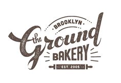 the logo for brooklyn's ground bakery