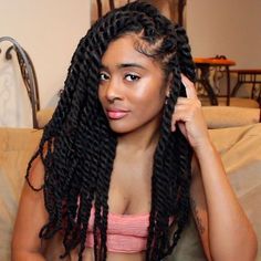 60 African Hair Braiding Styles Ideas For (2024) | ThriveNaija Big Braid Styles, Marley Twist, Hair Styles Braids, Protective Hair