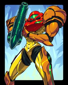 Qewie👻 on X: "Samus🔴🟠🟡🟢 " / X How To Shade, Game Pictures, 3d Artist, Super Smash Bros