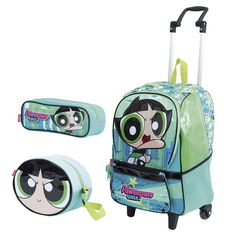 Mochila c/ roda, Lancheira, Estojo Meninas Super Poderosas 17Z, Qualidade Sestini, Entrega rápida. Roblox Bacon Girl Drawing, Miraculous Ladybug Toys, Descendants Costumes, Baby Disney Characters, Cute Luggage, Ipad Mini Cases, Barbie Coloring, Suitcase Bag