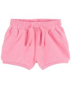 Crafted in soft cotton, these easy on shorts are perfect for your active girl. Reborn Clothes, Baby Girl Shorts, French Terry Shorts, Terry Shorts, Carters Baby, Activewear Sets, Baby Shorts, Cool Graphic Tees, Boys Pajamas