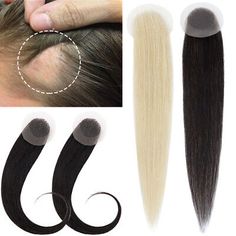 ad eBay - 100% Remy Human Hair Pieces Bald Spot Patches Topper Natural Replacement Unit - Buy Now, click the link (eBay) Spot Patches, Human Hair Pieces, Bald Spot, Hair Tape, Gray Hair Highlights, Bleach Blonde, 100 Remy Human Hair, Styling Products, Wigs Hair Extensions