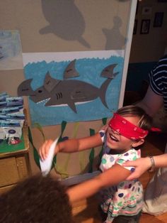 Pin the fin Pin The Tail, Bethany Hamilton, Rock Beach, Shark Birthday Party, Shark Party, Diy Pins, Shark Birthday, The Shark