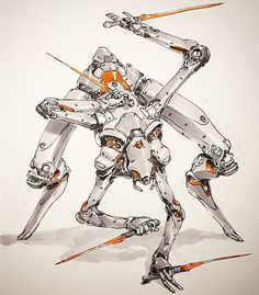 Copics Markers, 3d Animator, Robot Animal, Big Robots