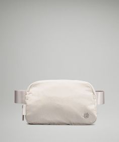 Lululemon Everywhere Belt Bag, Everywhere Belt Bag, Opal Color, Lulu Lemon, Water Repellent Fabric, White Opal, White Bag, Belt Bag, Purse Wallet