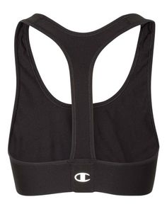 Women's Racerback Sports Bra - BLACK - M | Champion C Athletic Women's Racerback Sports Bra in Black Size Medium | Polyester/Spandex Blend Racerback Sports Bra, Black Sports Bra, Athletic Women, Polyester Spandex, Sports Bra, Spandex, Size Medium, Bra, Sports