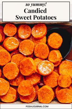 there are many candied sweet potatoes in the box