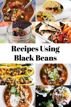 recipes using black beans Meal Prep With Black Beans, Black Beans Recipe From Dry, Recipes Using Black Beans, Bean Protocol Recipes, Black Beans Recipes, School Lunch Ideas Healthy, Bean Protocol, Black Beans Recipe, Taco Soup Recipe Easy