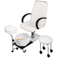 VEVOR Pedicure Chair Unit Station Hydraulic Massage w/ Nail Tech Stool Foot Bath. VEVOR White Salon Wall Mount Stations Styling Classic Locking Storage Beauty. VEVOR Black Salon Cabinet Wall Mount Stations Styling Locking Barber Stylist. Pedicure Station, Spa Pedicure Chairs, Chair Massage, Beauty Salon Equipment, Spa Pedicure, Full Service Salon, Pedicure Chair, Foot Spa, Salon Equipment