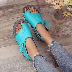 Category:Sandals; Upper Materials:Faux Leather; Season:Summer; Heel Type:Flat Heel; Gender:Women's; Toe Shape:Open Toe; Style:Minimalism,Casual,Classic; Heel Height(inch):1-2; Outsole Materials:Rubber; Occasion:Outdoor,Daily,Beach; Closure Type:Buckle; Pattern:Color Block; Listing Date:02/07/2023; Production mode:External procurement; 2023 Trends:Plus Size,Orthopedic Sandals Bunion Sandals,Flat Sandals; Foot Length:; Foot Width:; Size chart date source:Provided by Supplier. Heels Patterns, Orthopedic Sandals, Modern Sandals, Roman Sandals, Orange Shoes, Leather Sandals Flat, Dress Shoes Womens, Womens Sandals Flat, Leather Buckle