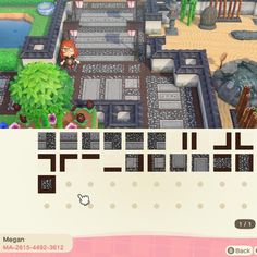 an animal crossing game is shown in this screenshot