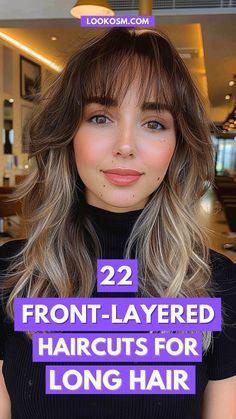 Hair Styles Long Hair, Grey Hair Transformation, Haircuts For Long Hair With Layers, Hairstyle Wedding, Hair Girl, Haircuts For Long Hair, Unique Hairstyles, Girl Hair, Hair Transformation