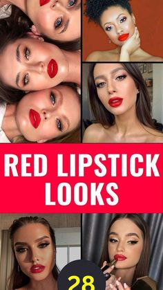 Red Lipstick Looks, Style Mistakes