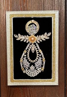 Framed Jewelry Angel, Angel Jewelry Art, Jewelry Angel, Jewelry Pictures