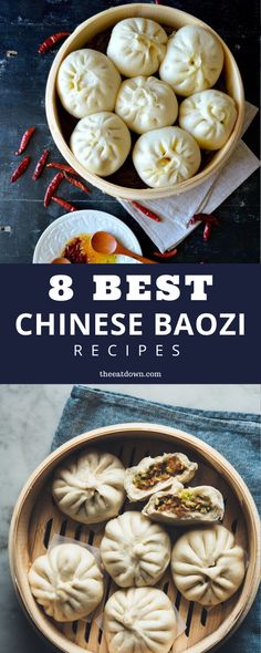 the best chinese baozi recipe with text overlay