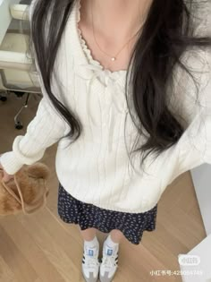 RED id: 429054749 Dream Clothes, Kawaii Fashion, Minimalist Outfit, Aesthetic Outfits, Cute Casual Outfits, Skirt Outfits, Cute Fashion