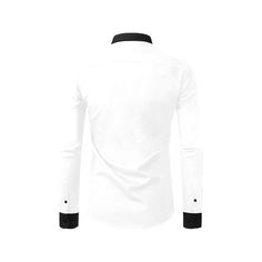 White Dress Shirt With Black Collar – Long Sleeve, Stylish & Versatile for Any Occasion Introducing the White Dress Shirt With Black Collar, a premium long-sleeve shirt crafted from high-quality 100% polyester fabric, weighing 14.11 Oz. This versatile shirt offers the perfect blend of comfort, style, and durability, making it ideal for a variety of settings—from business meetings to casual gatherings and special events. Elevate your wardrobe with this sleek, two-tone design that ensures you’ll a Black Long Sleeve Dress Shirt For Office, Slim Fit Long Sleeve Dress Shirt For Office, Black Long Sleeve Shirt For Workwear, Black Long Sleeve Dress Shirt For Semi-formal Occasions, Black Long Sleeve Shirt For Office, Black Long Sleeve Semi-formal Dress Shirt, Long Sleeve Dress Shirt With Button Cuffs For Office, Slim Fit Long Sleeve Dress Shirt For Fall, Office Long Sleeve Dress Shirt With Button Cuffs