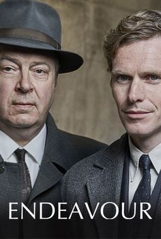 two men in suits and hats with the caption endeavour