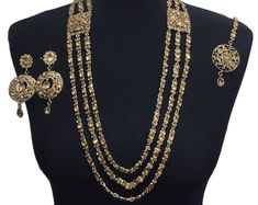 Pakistani Jewelry , Indian Jewelry, Pakistani Bridal Jewelry , Pakistani Jewellery , Indian Bridal Jewelry , Peach Jewelry , Bridal Jewelry - Etsy Bollywood Style Tilla Bridal Sets For Formal, Kundan Jewelry Sets With Elegant Design For Wedding, Kundan Jewelry Sets For Wedding With Elegant Design, Elegant Kundan Bridal Necklace For Wedding, Gold Bridal Sets With Stone Work For Formal Occasion, Elegant Gold Tikka For Reception, Festive Bridal Necklace With 17 Jewels For Wedding, Bollywood Style Elegant Kundan Necklace For Wedding, Bollywood Bridal Necklace With Elegant Design For Wedding