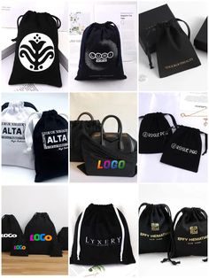 Add your logo or image on our cotton bags! Perfect way to make a bag just the way you want it! Bags can also be personalized with a name or message, included in the price! We print in B/W or COLOR. Bags are available in  White/Beige/Black colors  Satin bags are available in  White /White colors  Personalized Custom Favor Bags  Bags are available in 6 sizes: 3x5, 4x6, 5x7, 6x8, 8x10 and 10x12 inches. Size also can be customized according to the requirement.   The cost is for single color print. Price varies for multi color print and bag size.  Fabric is 100% Unbleached Cotton with a double-drawstring for easy closure. Bags are a natural color and have a drawstring cord on both sides  The bag is printed with high quality ink pigments which makes it durable, everlasting and washable.  Colors Rectangular Black Canvas Gift Bag, Black Eco-friendly Bag As Gift, Eco-friendly Black Bag For Gift, Eco-friendly Black Bags For Gifts, Customizable Black Everyday Bags, Customizable Black Bag For Daily Use, Customizable Eco-friendly Black Bags, Customizable Black Canvas Bag For Daily Use, Customizable Black Canvas Bag For Everyday Use