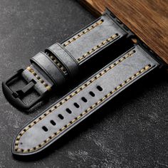 Band Material Type: Leather Band Length: 20cm Clasp Type: buckle Item Type: Watchbands Condition: New with tags Apple Watch Ultra, Iwatch Apple, Men Bracelet, Apple Watch Bands Leather, Watch Ultra, Gray Leather, Mens Leather, Grey Leather, Leather Band