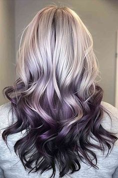 Reverse Blonde to Dark Ombre Dark Ombre Hair Color, Haircuts For Plus Size Women, Haircuts For Plus Size, Fashionable Haircuts, Reverse Ombre Hair, Ombre Hair Color Ideas, Dark Ombre Hair, Really Curly Hair, Grey Ombre Hair