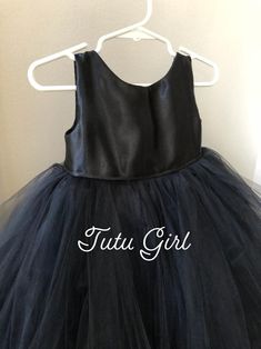 Black Flower Girl Dress Black Tulle Flower Girl Dress Black | Etsy Toddler Formal Dress, Flower Girl Dress Black, Black Tutu Dress, Toddler Formal Dresses, Black Flower Girl Dress, Red Flower Girl Dresses, Tulle Flower Girl Dress, Black Tutu, Mother Daughter Dress