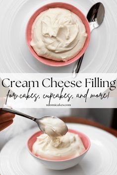 cream cheese filling for cakes, cupcakes and more is an easy dessert recipe