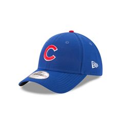 the chicago cubs'new era cap is shown in blue