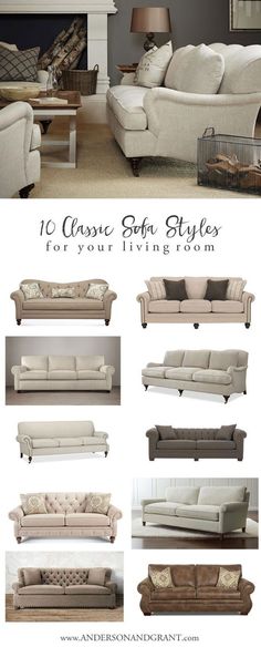 the classic sofa styles for your living room are easy to use and can be made in any color