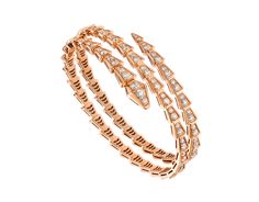 Serpenti Viper Bracelet Serpenti Viper Bracelet, Bulgari Serpenti, Bvlgari Bracelet, Dr Wardrobe, Bvlgari Jewelry, Bvlgari Serpenti, Diamond Bangles, Coil Bracelet, Expensive Taste