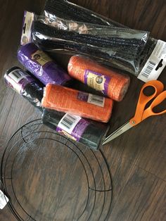 the supplies are laid out on the table to be used for making carrots and other foods