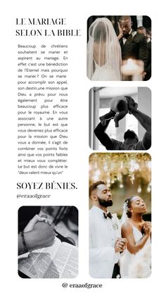 the wedding brochure is shown in black and white