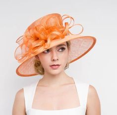 Fascinator Hats Diy, Sinamay Hat, Derby Hats Fascinators, Sinamay Hats, Elegant Hats, Dress Hat, Diy Hat, Fancy Hats