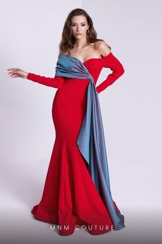 MNM Couture N0561 Spring 2024 evening collection dress. Mnm Couture, Plastic Dress, Female Character, Dress Cover, Character Development, Spring 2024, Couture Dresses, Dress Codes, Dress Collection