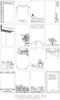 the printable pages for thanksgiving cards