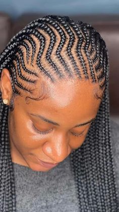 Zig Zag Braids, Cornrows With Box Braids, Latest Hair Braids, Flat Twist Hairstyles, Short Box Braids Hairstyles