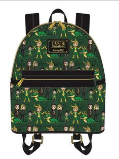 Loungefly Marvel Loki "Variant Versions" Mini Backpack *Box Lunch Exclusive*. Condition is "New" with tags. Shipped with USPS. Loki Variant, Alligator Loki, Loungefly Backpack, Marvel Loki, Cute Mini Backpacks, Box Lunch, Winter Soldier, Mini Backpack, Marvel Cinematic