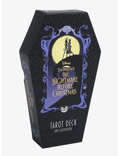 the nightmare before christmas tarot deck from disney's the little mermaid is in its original packaging