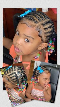 Toddler Girl Edges | Toddler Girl Hairstyles | Black Toddler Girl Hair | Kids Protective Hairstyles | Black Girls Hair Cute Hairstyles for Toddlers | Cute Hairstyles for Kids | Kid Appropriate Hairstyles #blackkidhairstyles #toddlergirlhair #hairinspo #braidsandbeads #twistsandbeads #braidsforkids #schoolhairstyles #daycarehairstyles #toddlerhairstyles #toddlerootd #babygirl #daycarehair #quickhairstyle #twostrandtwist #beads Braids Toddler Girl Black, One Year Old Braid Hairstyles, Braid Hairstyles For Toddler Girls Black, Lil Girl Hairstyles Braids Natural Hair, Braided Hairstyles For Babies, Toddler Hair Braiding Styles, Black Baby Girl Hairstyles Braids