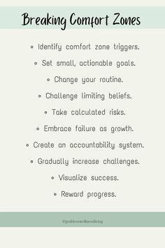 Step out of your comfort zone and unlock your true potential. These tips will help you embrace challenges, grow your confidence, and achieve personal growth. Break free from fear and start creating the life you deserve. #ComfortZone #PersonalGrowth #ConfidenceBuilding #Motivation #MindsetShift