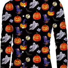 Ghost Ghosts Reaper Jackolantern Pumpkin Pumpkins Fabric Type 100% Polyester Care Instructions Machine Wash Closure Type Button Neck Style Collared Neck About This Item Machine Washable Halloween Theme: These Shirts Featured With All Over Halloween Pattern,Surper Cute Ghost, Pumpkin, Jack O' Lantern, Skeleton, Spider, Cobweb, Bat Etc.Great Dress Up For Halloween Party Or Activities. Detail: Halloween Pattern Print Allover, Long Sleeve, Spread Collar, Adjustable Cuffs, Trendy Vibrant Color,Do Not Fitted Long Sleeve Halloween Shirt, Fitted Long Sleeve Shirt For Halloween, Gothic Long Sleeve Shirt For Halloween, Black Flannel Shirt For Fall, Black Gothic Shirt For Fall, Black Shirt For Halloween Costume Party, Black Long Sleeve Halloween Shirt, Spooky Long Sleeve Shirt For Halloween, Gothic Black Shirt For Halloween